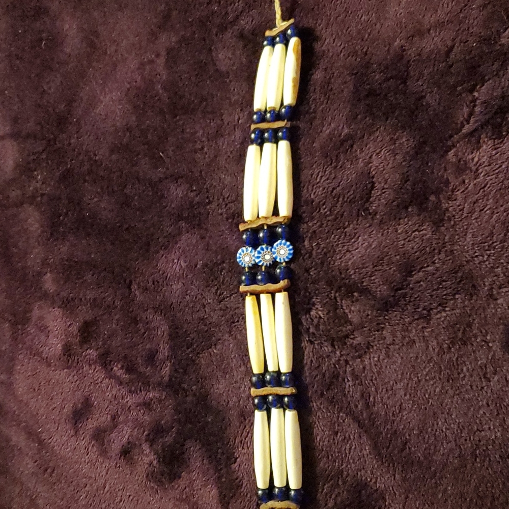 Handmade native American choker